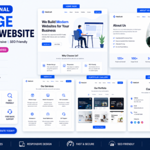 5 Page Static Website